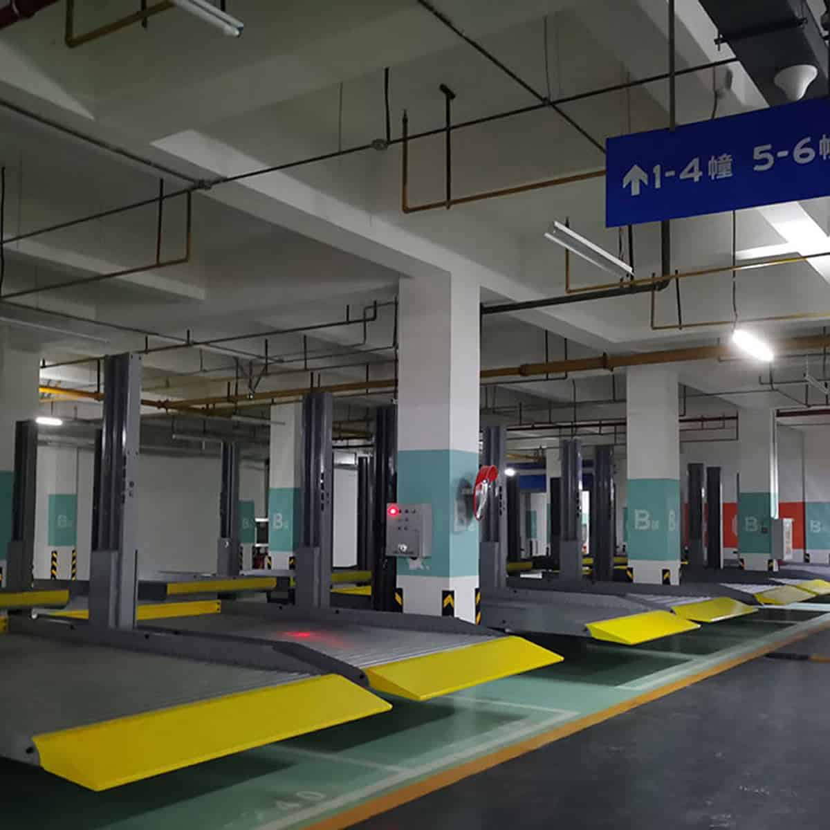 俯仰機(jī)械式立體停車設(shè)備租賃